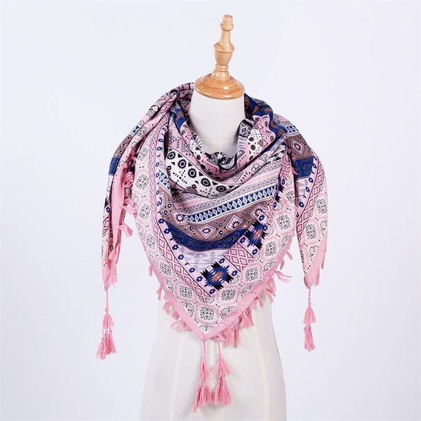 selling bohemian national romantic su scarf jacquard large square scarf, Blue;white
selling bohemian national romantic su scarf jacquard large square scarf, Blue;white