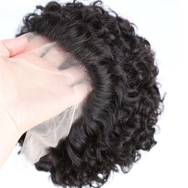 lace wigs pixie cut wig natural black short kinky curly human hair for women water wave, Black;brown
lace wigs pixie cut wig natural black short kinky curly human hair for women water wave, Black;brown