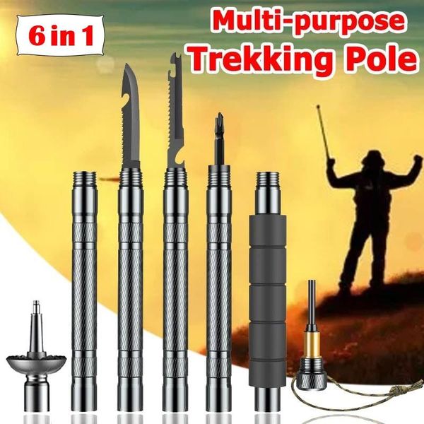 trekking poles outdoor multifunction folding pole hiking selfdefense stick mountain camping supplies set walking screwdriver
trekking poles outdoor multifunction folding pole hiking selfdefense stick mountain camping supplies set walking screwdriver