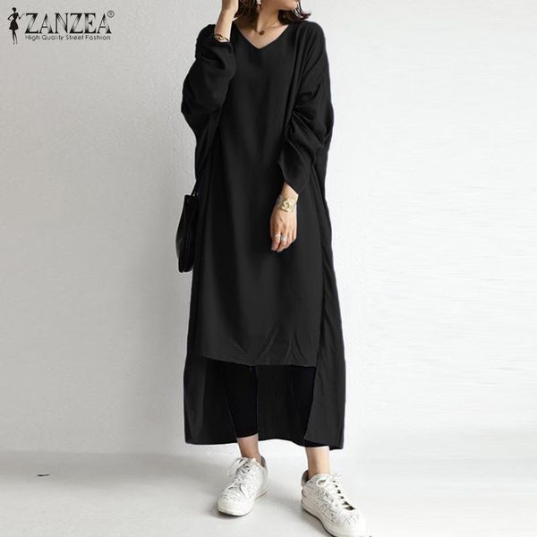 casual dresses women basic shirt dress spring elegant long sleeve solid sundress female loose robe femme, Black;gray
casual dresses women basic shirt dress spring elegant long sleeve solid sundress female loose robe femme, Black;gray