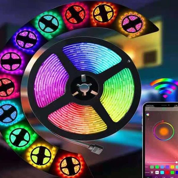 cabinet light led strips lights bluetooth luces rgb smd 2835 flexible waterproof tape diode 5m 10m 15m dc 12v remote control+adapter
cabinet light led strips lights bluetooth luces rgb smd 2835 flexible waterproof tape diode 5m 10m 15m dc 12v remote control+adapter