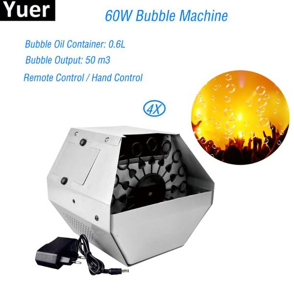 effects 4pcs/lot 60w bubble machine automatic with high output remote control for wedding dj party stage effect
effects 4pcs/lot 60w bubble machine automatic with high output remote control for wedding dj party stage effect