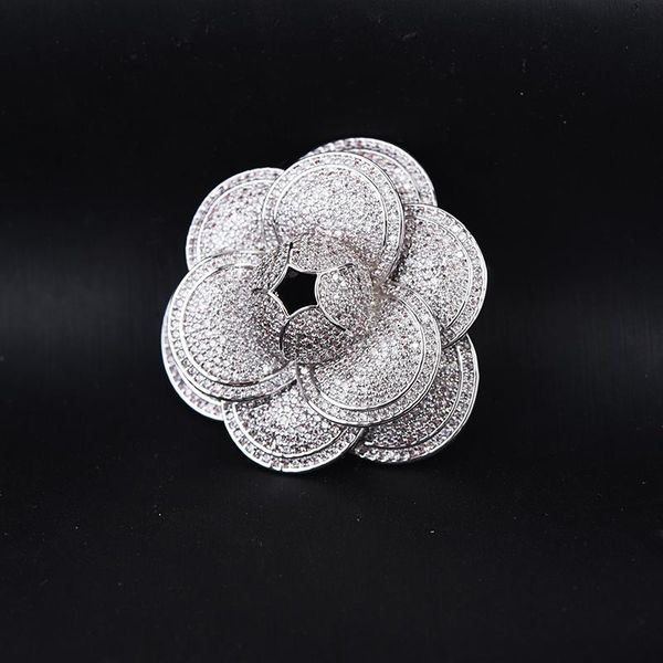 pins, brooches fashion micro pave austrian crystal rhinestone classic camellia flower for women party jewelry gift, Gray
pins, brooches fashion micro pave austrian crystal rhinestone classic camellia flower for women party jewelry gift, Gray