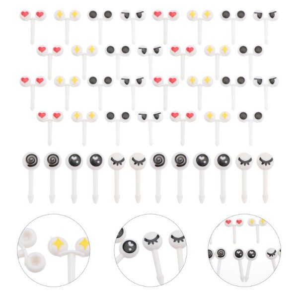 50 pcs assorted cartoon eyes fruit fork picks dessert fruit picks for for bento sandwich appetizer
50 pcs assorted cartoon eyes fruit fork picks dessert fruit picks for for bento sandwich appetizer