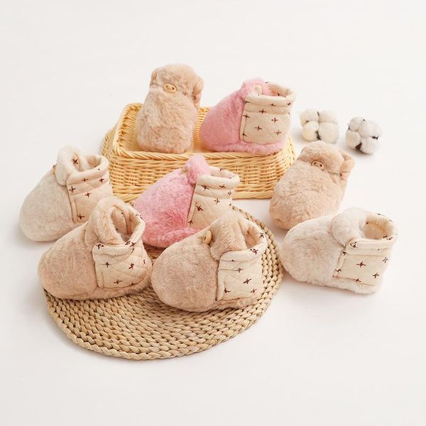first walkers born baby fur shoes autumn winter plus velvet thickening anti-off soft bottom warm cotton toddler
first walkers born baby fur shoes autumn winter plus velvet thickening anti-off soft bottom warm cotton toddler