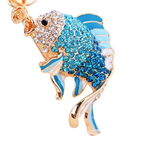 keychains fashion colorful rhinestone goldfish keychain color paint ladies bag accessories metal pendant keyring, Silver
keychains fashion colorful rhinestone goldfish keychain color paint ladies bag accessories metal pendant keyring, Silver