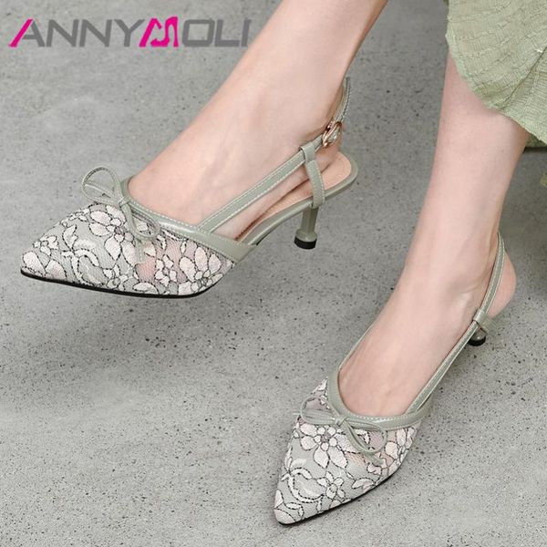 dress shoes annymoli slingbacks woman high heels cutouts bow stiletto heel pumps flower pointed toe female footwear pink plus size 43, Black
dress shoes annymoli slingbacks woman high heels cutouts bow stiletto heel pumps flower pointed toe female footwear pink plus size 43, Black