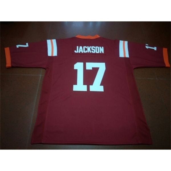 668 virginia tech hokies josh jackson #17 real full embroidery college jersey size s-4xl or custom any name or number jersey, Black
668 virginia tech hokies josh jackson #17 real full embroidery college jersey size s-4xl or custom any name or number jersey, Black