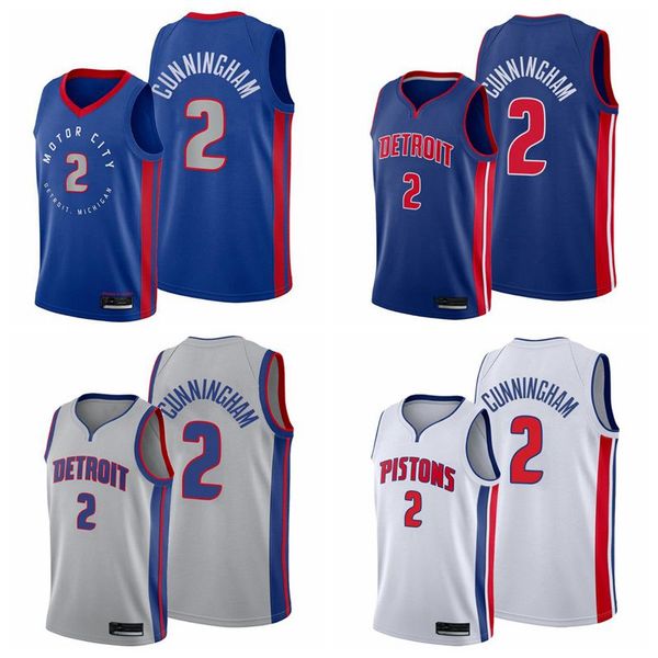 men stitched basketball jerseys 2 cade cunningham jersey 2021 draft first gray blue white edition city s-xxl, Black;red
men stitched basketball jerseys 2 cade cunningham jersey 2021 draft first gray blue white edition city s-xxl, Black;red