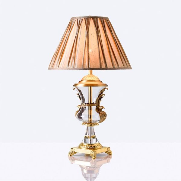nordic led crystal table lamp copper bedroom bedside lighting decorative led table li ghts cloth lamp shade desk lamps luminaire
nordic led crystal table lamp copper bedroom bedside lighting decorative led table li ghts cloth lamp shade desk lamps luminaire