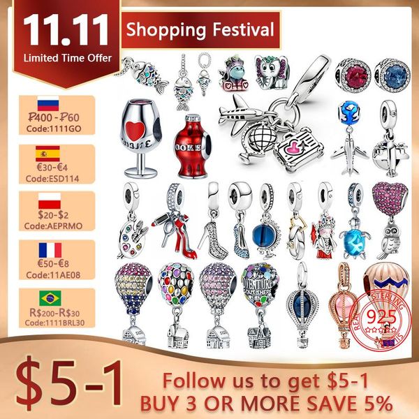 other 925 sterling silver skate coke bottle wine glass women charms festival jewelry gift fit original bracelet diy
other 925 sterling silver skate coke bottle wine glass women charms festival jewelry gift fit original bracelet diy