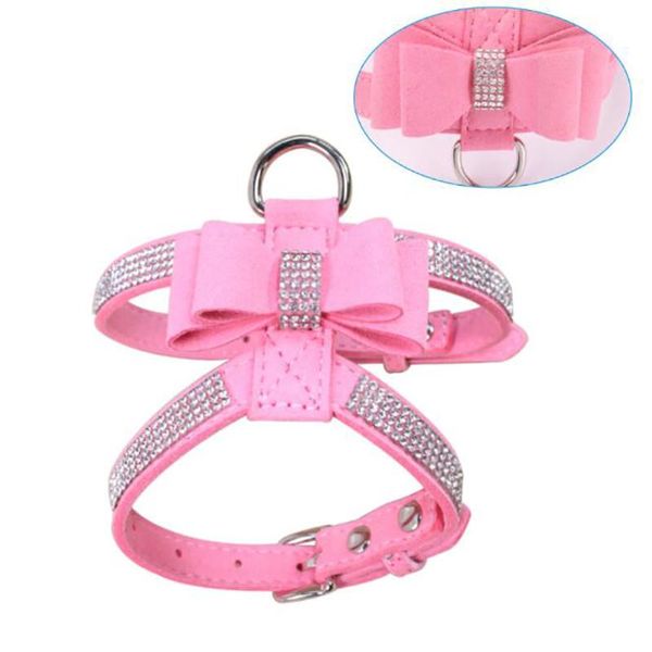 dog collars & leashes rhinestone pet puppy harness velvet leather leash for small cat chihuahua pink collar products
dog collars & leashes rhinestone pet puppy harness velvet leather leash for small cat chihuahua pink collar products