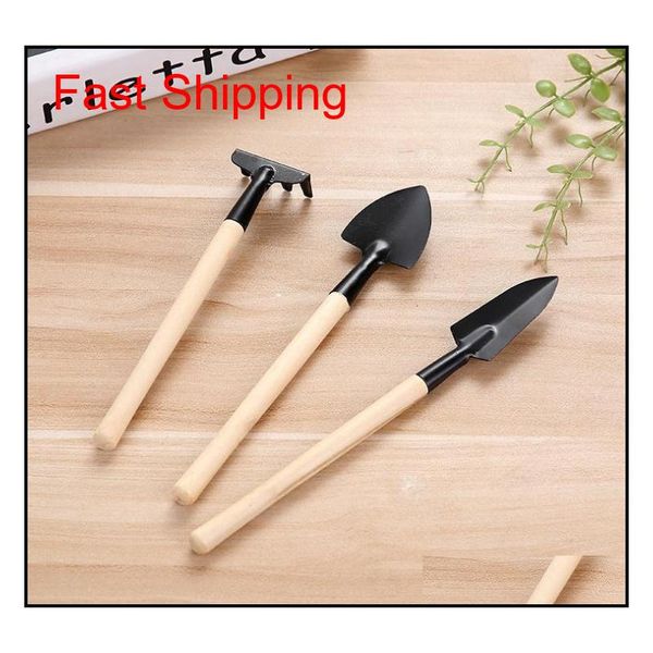 3pcs/set mini portable gardening tool wooden handle metal head shovel rake bonsai tools flower jllcla jhhome
3pcs/set mini portable gardening tool wooden handle metal head shovel rake bonsai tools flower jllcla jhhome