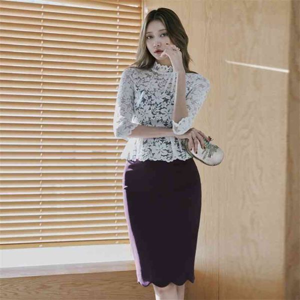 elegant lace tight onee piece korean ladies long sleeve patchwork stand club office party dress for women china clothing 210530, Black;gray
elegant lace tight onee piece korean ladies long sleeve patchwork stand club office party dress for women china clothing 210530, Black;gray