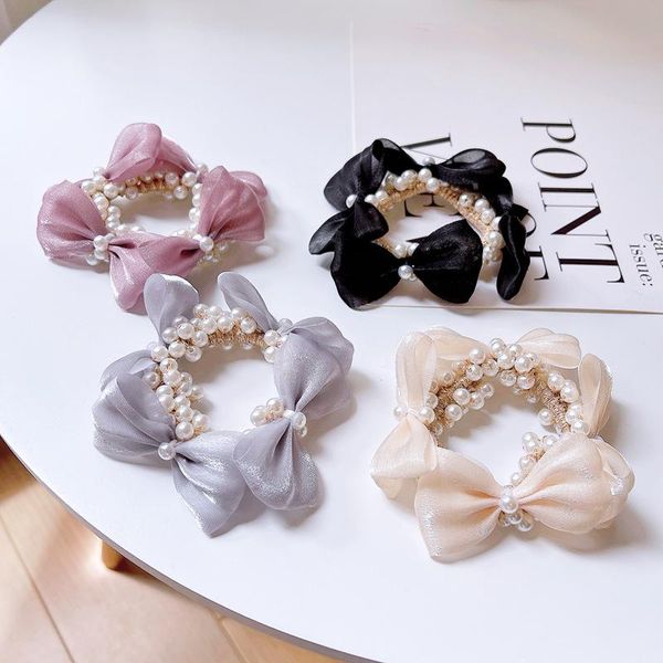 hair accessories fashion girls lace bow cute sweet kids band headband rubber easy matching elastic bands, Slivery;white
hair accessories fashion girls lace bow cute sweet kids band headband rubber easy matching elastic bands, Slivery;white