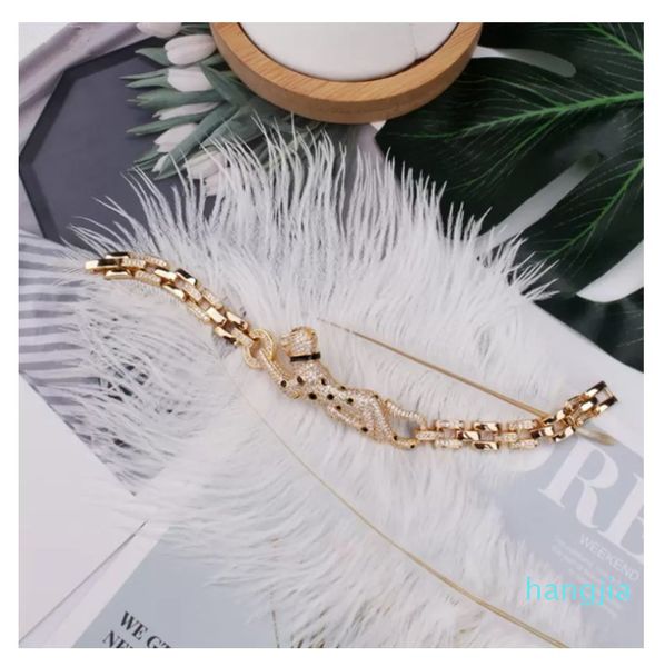 jewelry luxury bangle fierce leopard exaggerated titanium steel micro-inlaid zircon european and american fashion designer gift box, Black
jewelry luxury bangle fierce leopard exaggerated titanium steel micro-inlaid zircon european and american fashion designer gift box, Black