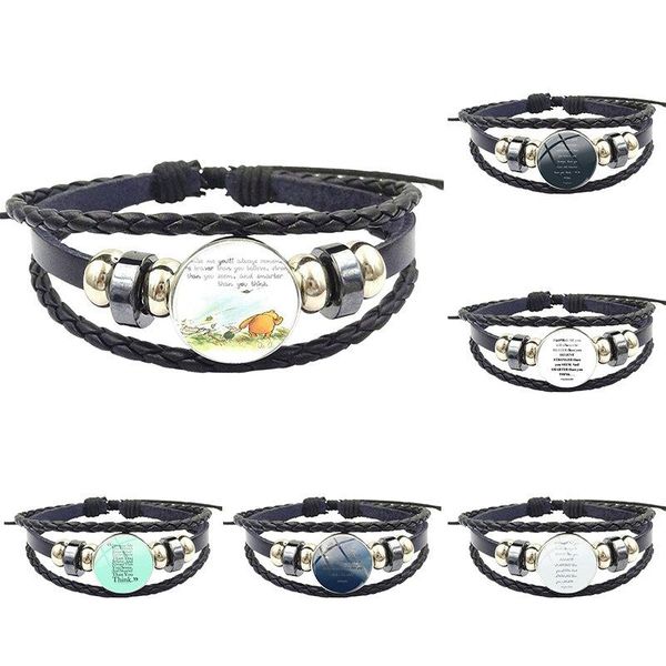 charm bracelets promise me you are braver than believe stronger for women men jewelry glass black leather bracelet bangle bijouterie, Golden;silver
charm bracelets promise me you are braver than believe stronger for women men jewelry glass black leather bracelet bangle bijouterie, Golden;silver
