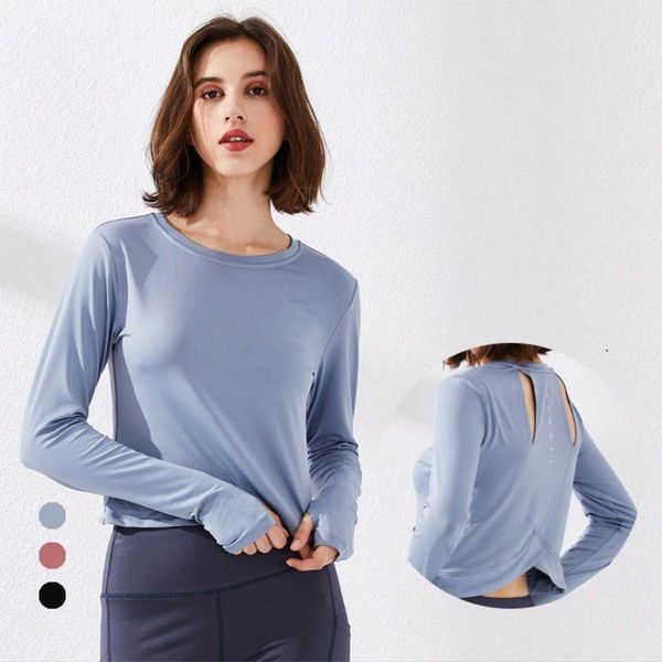 yoga outfit sport long sleeve women gym round dots breathable hollow beautiful back loose wear quick-drying running fitness clothes
yoga outfit sport long sleeve women gym round dots breathable hollow beautiful back loose wear quick-drying running fitness clothes