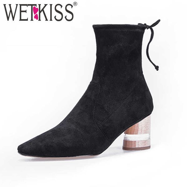 wetkiss wood transparent high heels women boots square toe fur suede footwear stretch female boot sock shoes woman autumn 210630, Black
wetkiss wood transparent high heels women boots square toe fur suede footwear stretch female boot sock shoes woman autumn 210630, Black