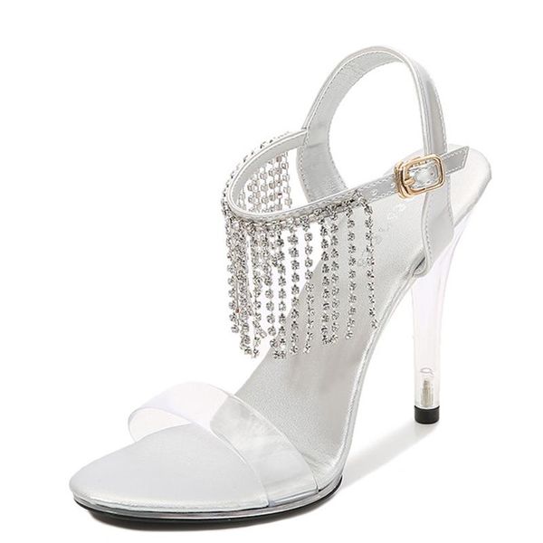 dress shoes large size 35-43 super high heel sandals 11cm nightclub transparent women's, Black
dress shoes large size 35-43 super high heel sandals 11cm nightclub transparent women's, Black
