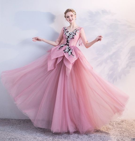 mesh appliques flowers embroidered ruffle evening party pink luxury ball gown wedding dresses turkey robe mariee princesse de 86lp, Black;gray
mesh appliques flowers embroidered ruffle evening party pink luxury ball gown wedding dresses turkey robe mariee princesse de 86lp, Black;gray