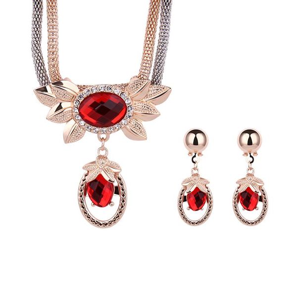 earrings & necklace europe and america s crystal rhinestone jewelry sets women wedding accessories pendant earring set, Silver
earrings & necklace europe and america s crystal rhinestone jewelry sets women wedding accessories pendant earring set, Silver