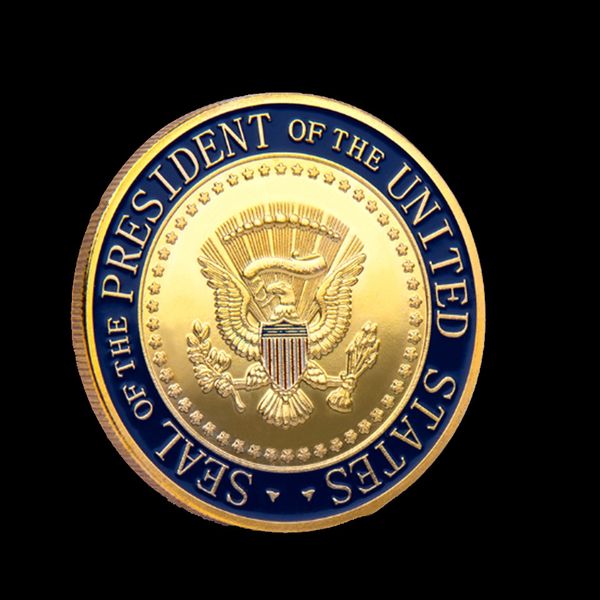 10pcs non magnetic 45th us president donald trump craft gold plated tower keep america great again coin collection badge
10pcs non magnetic 45th us president donald trump craft gold plated tower keep america great again coin collection badge