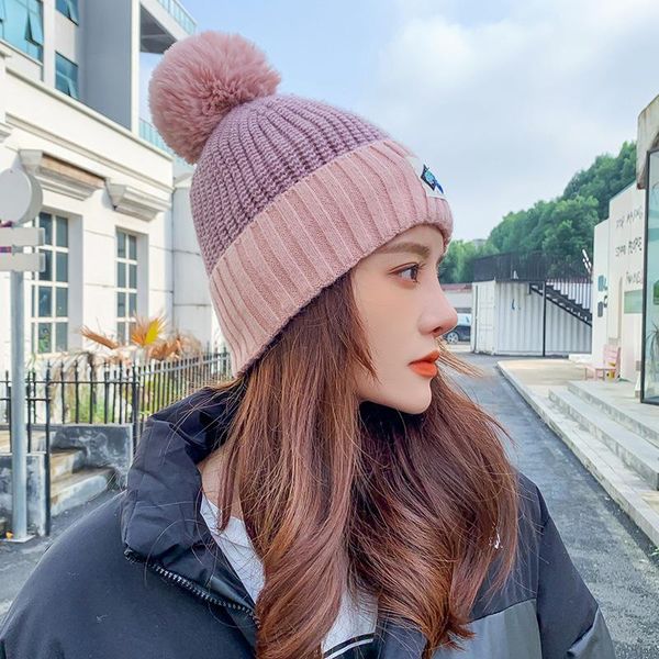 beanies winter skullies women lable knitting yarn hat fashion plus velvet keep warm thick hairball earmuffs cap
beanies winter skullies women lable knitting yarn hat fashion plus velvet keep warm thick hairball earmuffs cap