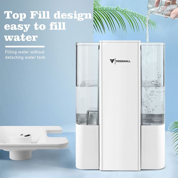 6l air humidifier changes led light and automatically turns off the household without water
6l air humidifier changes led light and automatically turns off the household without water