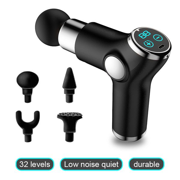 mini electric massage gun back neck body to lose weight exercising fitness pain relief muscle relax massager machine lcd display
mini electric massage gun back neck body to lose weight exercising fitness pain relief muscle relax massager machine lcd display