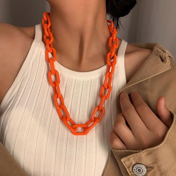 chains creative jewelry punk hip-hop clavicle chain necklace personality all-match acrylic female, Silver
chains creative jewelry punk hip-hop clavicle chain necklace personality all-match acrylic female, Silver