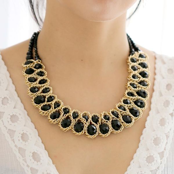 chokers haha&toto all seasons women 19.6 inches fashion crystal beads with gold chains statement necklace wedding party jewelry, Golden;silver
chokers haha&toto all seasons women 19.6 inches fashion crystal beads with gold chains statement necklace wedding party jewelry, Golden;silver