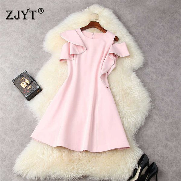 young style beading ruffles sweet pink off the shoulder celebrity party dress women summer robe designers princess aline vestido 210601, Black;gray
young style beading ruffles sweet pink off the shoulder celebrity party dress women summer robe designers princess aline vestido 210601, Black;gray