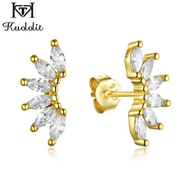 stud kuololit emerald flower geometric earrings for women girls solid 925 sterling silver wedding european fine jewelry gifts, Golden;silver
stud kuololit emerald flower geometric earrings for women girls solid 925 sterling silver wedding european fine jewelry gifts, Golden;silver