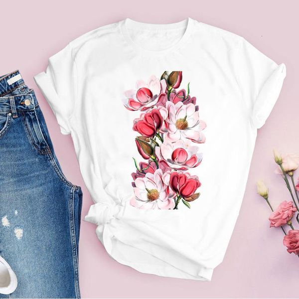 women graphic flower floral elegant beach cute 90s style vintage print lady tees clothing female t shirt womens t-shirt, White
women graphic flower floral elegant beach cute 90s style vintage print lady tees clothing female t shirt womens t-shirt, White