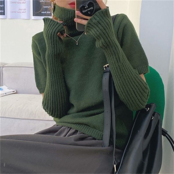 casual high goal all-match knitted female pullovers fancy deployable sleeve design blouses autumn jacket solid color v5nr, White;black
casual high goal all-match knitted female pullovers fancy deployable sleeve design blouses autumn jacket solid color v5nr, White;black