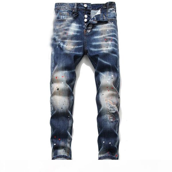 unique mens distressed ripped blue skinny jeans fashion designer slim fit washed motocycle denim pants panelled hip hop biker trousers 1046
unique mens distressed ripped blue skinny jeans fashion designer slim fit washed motocycle denim pants panelled hip hop biker trousers 1046