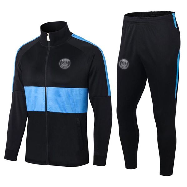 gym clothing european french football club men's training wear long sleeve breathable sportswear (jacket + pants) neymar mbappé 0913, White;black
gym clothing european french football club men's training wear long sleeve breathable sportswear (jacket + pants) neymar mbappé 0913, White;black