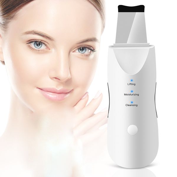 ultrasonic skin scrubber vibration face spatula blackhead remover facial scrubber shovel clean cavitation peeling facial lifting
ultrasonic skin scrubber vibration face spatula blackhead remover facial scrubber shovel clean cavitation peeling facial lifting