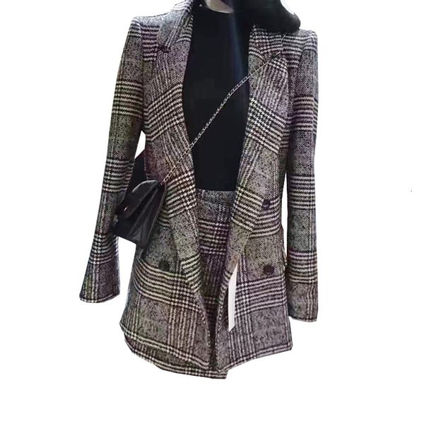 casual female 2021 autumn and winter long-sleeve chess fashion tweed jacket two-piece suit skirt yudc, Black;gray
casual female 2021 autumn and winter long-sleeve chess fashion tweed jacket two-piece suit skirt yudc, Black;gray