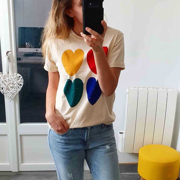 women's t-shirt shirs hear organic coon shir women shor sleeve o neck beige casual shirs summer vinage prined tees tshir yl0w, White
women's t-shirt shirs hear organic coon shir women shor sleeve o neck beige casual shirs summer vinage prined tees tshir yl0w, White