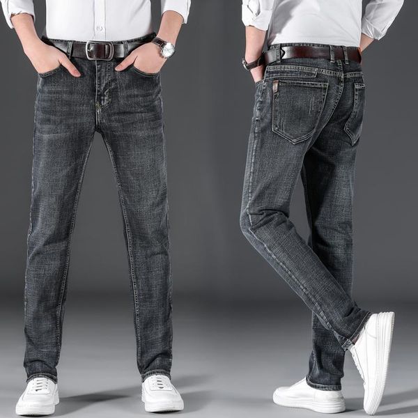 men's jeans spring and autumn korean denim pants men straight leg trousers stretch slim casual male size 28-40, Blue
men's jeans spring and autumn korean denim pants men straight leg trousers stretch slim casual male size 28-40, Blue