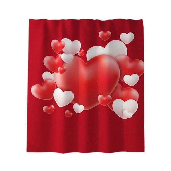 shower curtains valentine's day romantic red heart-shaped waterproof polyester bathroom accessories 12 hook 71 x inches
shower curtains valentine's day romantic red heart-shaped waterproof polyester bathroom accessories 12 hook 71 x inches