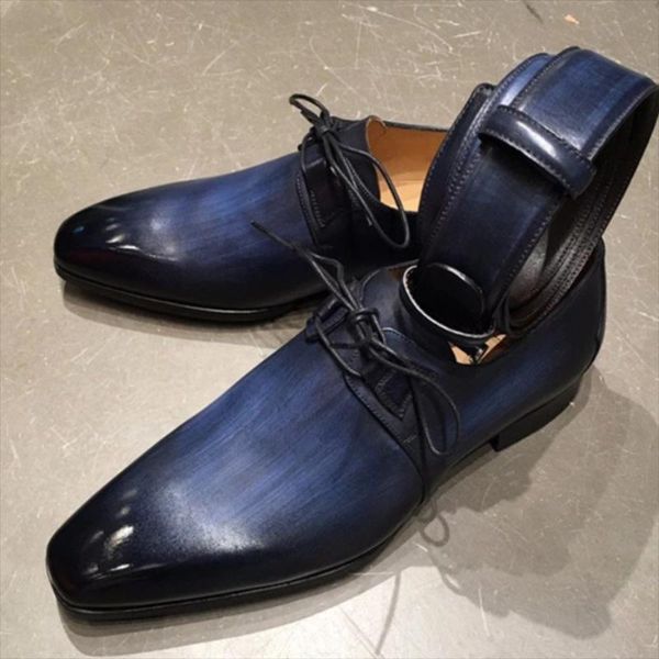 men's dress shoes pu leather lace-up business shoes male casual classic vintage wedding zapatos para hombre hc715, Black
men's dress shoes pu leather lace-up business shoes male casual classic vintage wedding zapatos para hombre hc715, Black