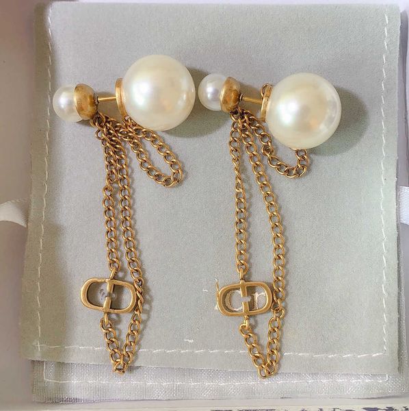 d jiadijia letter long earring size pearl clavicle chain cd earrings fashion temperament 925 sier needle, Golden
d jiadijia letter long earring size pearl clavicle chain cd earrings fashion temperament 925 sier needle, Golden