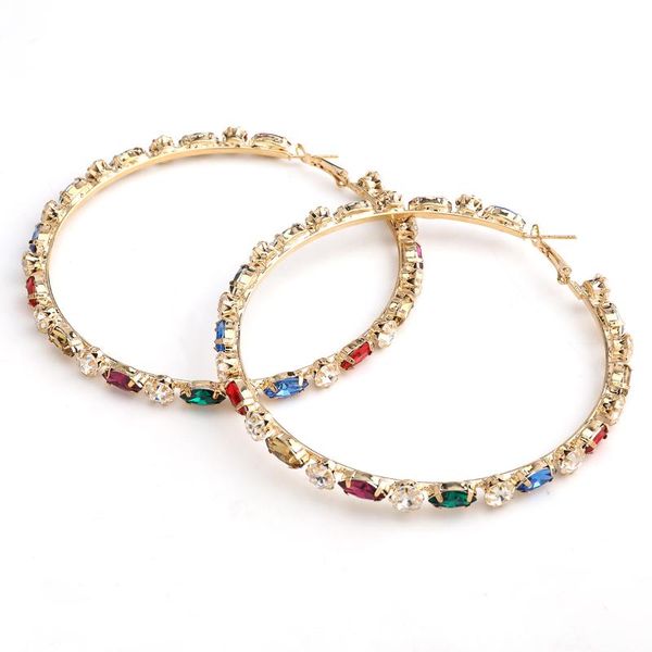 hoop & huggie jijiawenhua fashion metal rhinestone round claw chain earrings female campus style temperament jewelry, Golden;silver
hoop & huggie jijiawenhua fashion metal rhinestone round claw chain earrings female campus style temperament jewelry, Golden;silver