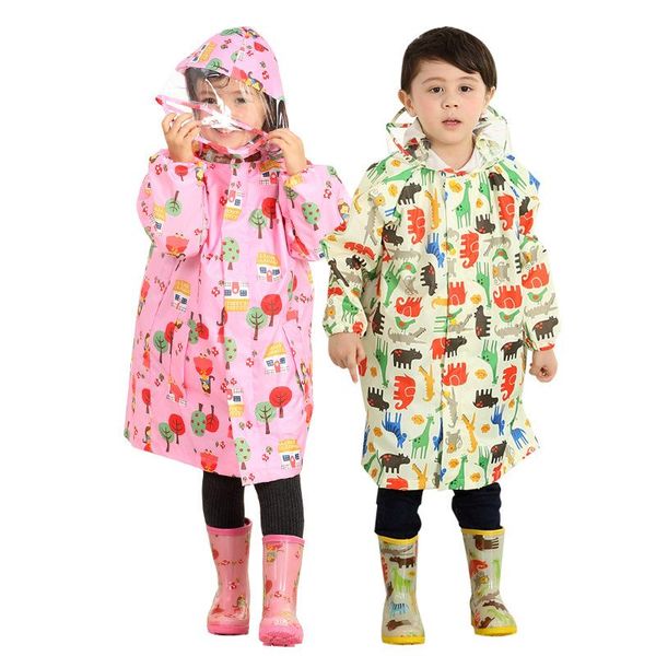 raincoats children's hooded rain jumpsuit pvc glue cloak with backpack big hat fashion baby hiking raincoat kindergarten
raincoats children's hooded rain jumpsuit pvc glue cloak with backpack big hat fashion baby hiking raincoat kindergarten