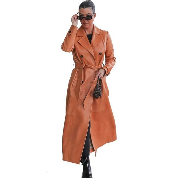 winter plutonium long women's jacket full sleeve with button stylish color firm lady trench leather rq3n, Tan;black
winter plutonium long women's jacket full sleeve with button stylish color firm lady trench leather rq3n, Tan;black