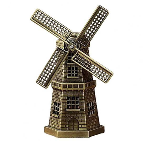decorative objects & figurines windmill model rotatable exquisite workmanship vintage style antique bronze metal statue for desktop
decorative objects & figurines windmill model rotatable exquisite workmanship vintage style antique bronze metal statue for desktop