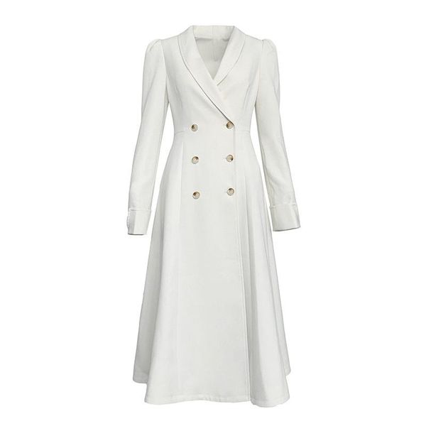 casual dresses spring autumn 2021 korean chic women simple notched collar office blazer white dress slim waist double breasted mid-calf ladi, Black;gray
casual dresses spring autumn 2021 korean chic women simple notched collar office blazer white dress slim waist double breasted mid-calf ladi, Black;gray